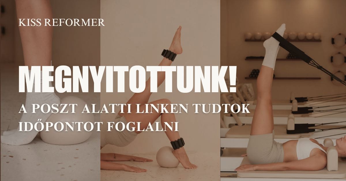 Megnyitottunk